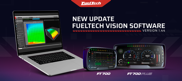Update FuelTech Vision Software | V1.44  | FT700 & FT700PLUS