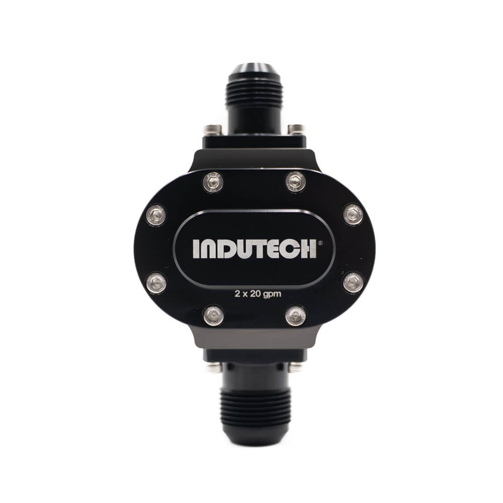 Indutech Mechanical Fuel Pump 20GPM - 2 Stage (40GPM total)